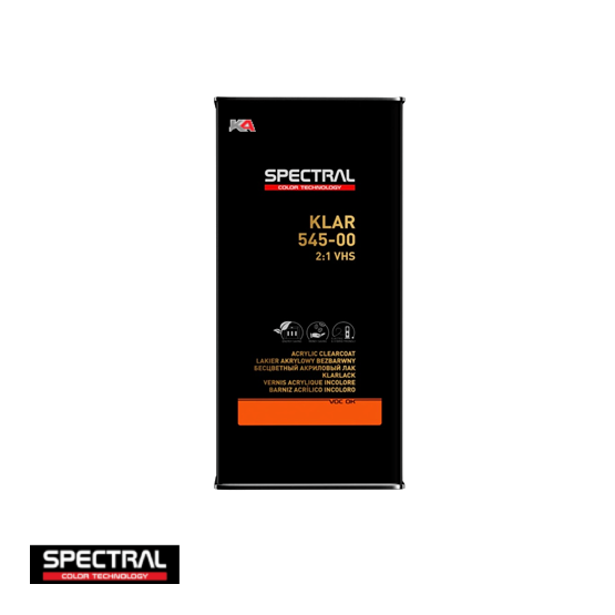 Spectral KLAR 545-00 – 5 L Energiezuinige 2K VHS Hoogglans Blanke Lak voor Autoschadeherstel
