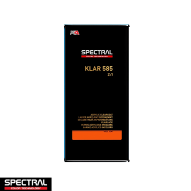 Spectral KLAR 585 – 5 L Universele 2K VHS Hoogglans Blanke Lak voor Autoschadeherstel