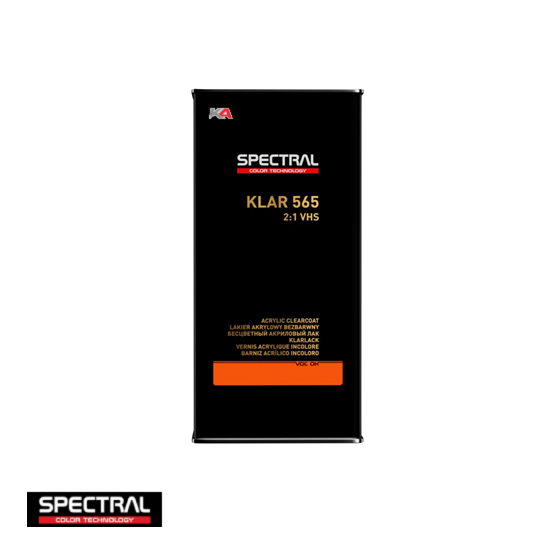 Spectral KLAR 565 – 5 L Professionele 2K VHS Hoogglans Blanke Lak voor Autoschadeherstel