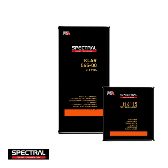 Spectral KLAR 565-00 – 5 L Professionele 2K VHS Hoogglans Blanke Lak voor Autoschadeherstel