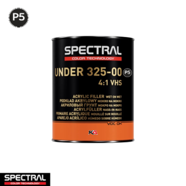 Spectral UNDER 325-00 VHS Zwart 1L – 4:1 Primer Filler voor Autoherstel