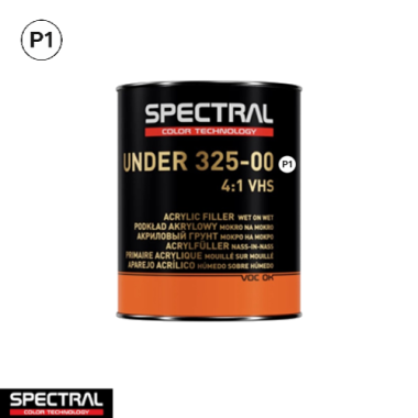Spectral UNDER 325-00 VHS Grijs 1L – 4:1 Primer Filler voor Autoherstel