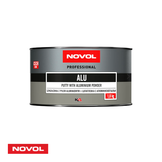 NOVOL ALU Professional Plamuur – Aluminium Plamuur voor Autoherstel en Carrosserieherstel