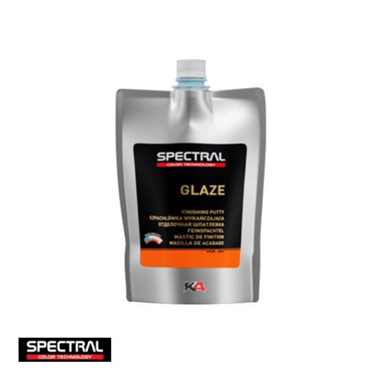 Spectral Glaze Finishplamuur 0,8KG – Superfijne Afwerkplamuur voor Autoherstel