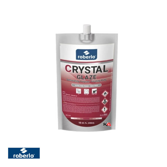 Roberlo Crystal Glaze – Superfijne Afwerkplamuur voor Autoherstel