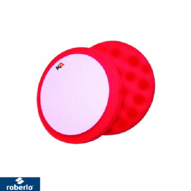 Roberlo Polijstpad Rood Wafel 150mm – Medium Soft voor Polijsten en Glansherstel