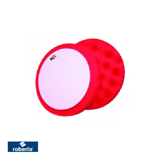 Roberlo Polijstpad Rood Wafel 150mm – Medium Soft voor Polijsten en Glansherstel