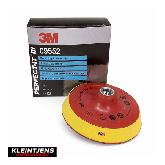 3M Perfect-It Polishing Back-Up Pad 125mm – Steunschijf voor Polijstmachines