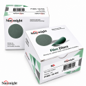 SUNMIGHT Film Schuurschijf P1000 Ø75 mm (50 stuks) – Zonder Gaten voor Ultrafijn Matteren vóór Aflakken