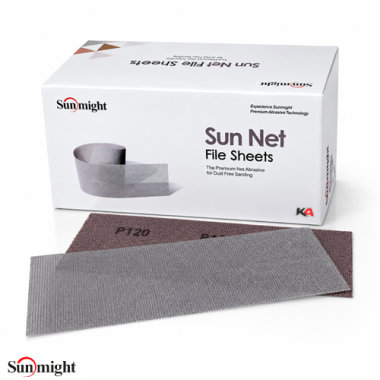 SunNet Abralon Schuurstroken P120 198x70mm – 50 Stuks voor Schuren van Plamuur en Primer