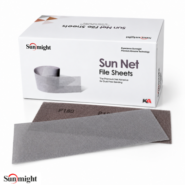 SunNet Abralon Schuurstroken P180 198x70mm – 50 Stuks voor Schuren van Plamuur en Primer