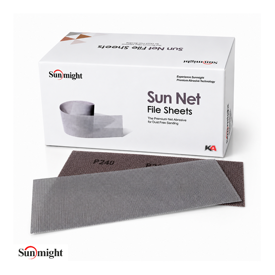 SunNet Abralon Schuurstroken P240 198x70mm – 50 Stuks voor Voorbereiding van Primer en Lak