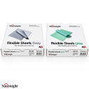 SUNMIGHT Flexible Sheets Lime K2000 130 × 170 mm (25 stuks) – Voor Polijstvoorbereiding en Lakcorrectie