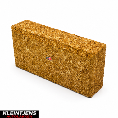 Schuurkurk 105x60x25mm – Handschuurblok voor Vlakschuren en Schuurwerk