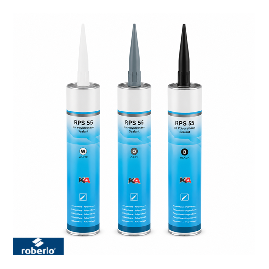 Roberlo RPS 55 PU Nadenkit Wit 310 ml – Sneldrogende Polyurethaan Kit voor Afdichten en Carrosserieherstel