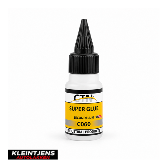 CTN Super Glue C060 – Snellijm voor Kunststof, Metaal en Universele Reparaties