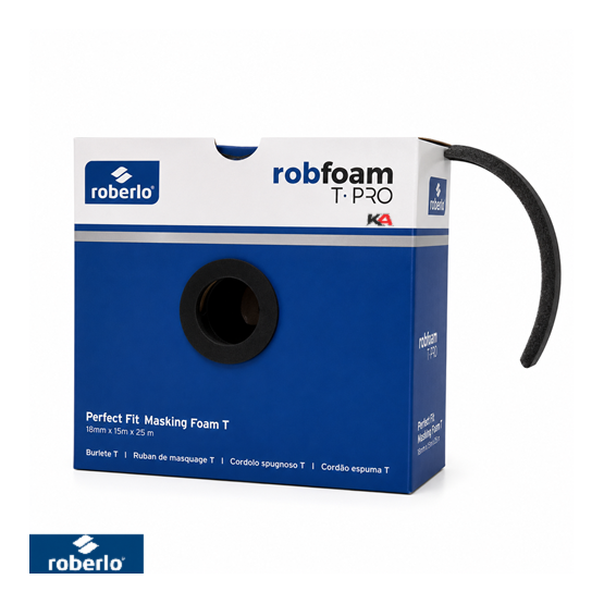 Robfoam T-PRO Maskeerschuim 25 m – Professioneel Afdichtschuim voor Spuitwerk