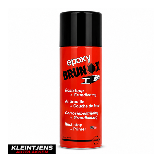 Brunox Epoxy 400 ml – Roestomvormer en Epoxyprimer in Spuitbus