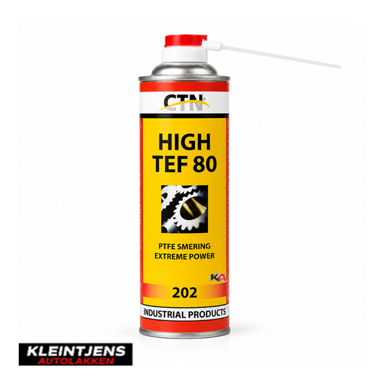 CTN High Tef 80 Teflonspray 500 ml – PTFE Smeerspray voor Duurzame Smering en Bescherming