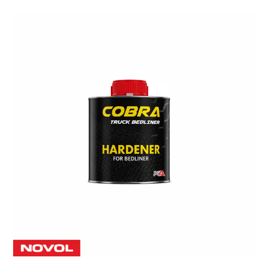 NOVOL COBRA Bedliner Zwart 600 ml – Slijtvaste 2K Beschermcoating voor Auto & Offroad