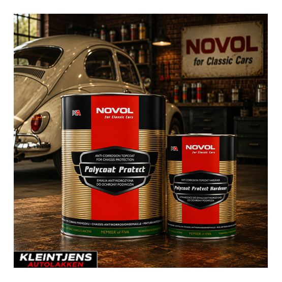 NOVOL For Classic Cars Polycoat Protect 3,5 L – Anti-Corrosie Coating voor Klassieke Auto's