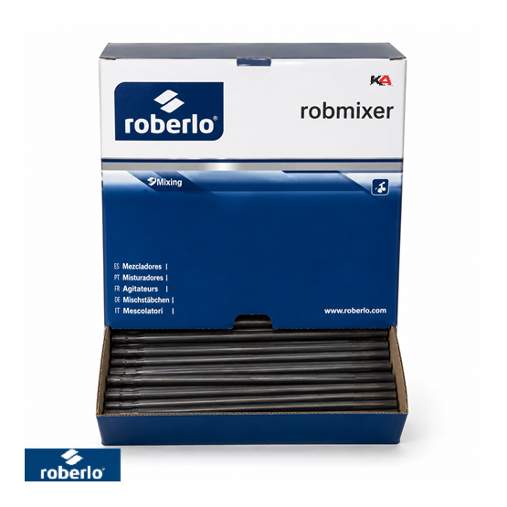 Roberlo Lak Roerstaafjes 20 cm – 500 Stuks voor Autolak, Verf en Mengbekers