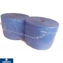 Industrie Rollen 180 Meter – 3-Laags – 2 Stuks | Sterke Poetspapier Rollen voor Professioneel Gebruik