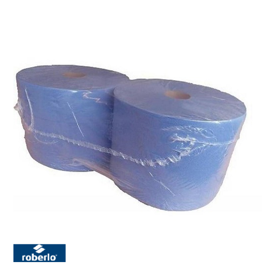 Industrie Rollen 180 Meter – 3-Laags – 2 Stuks | Sterke Poetspapier Rollen voor Professioneel Gebruik