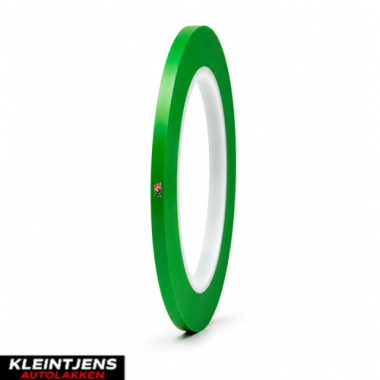 Roberlo Finelinetape 3 mm x 55 m – Groen Vinyl Afplaktape voor Strakke Laklijnen