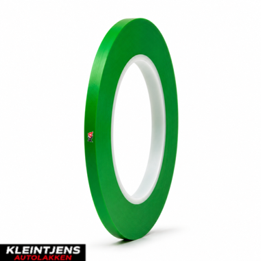 Roberlo Finelinetape 6 mm x 55 m – Groen Vinyl Afplaktape voor Strakke Laklijnen