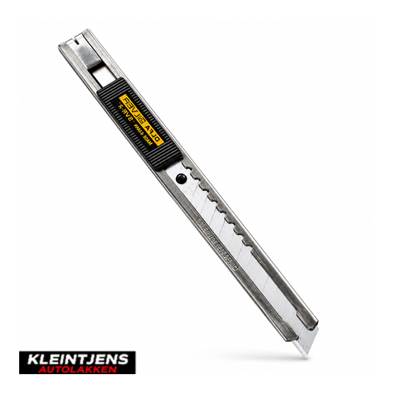 LFA SVR-2 RVS Afbreekmes 9 mm – Ultra Plat Cuttermes met Zakclip