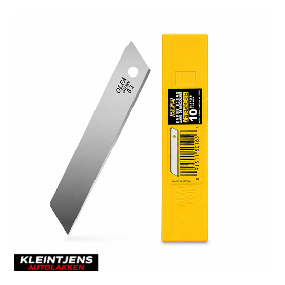 OLFA LB-10 Afbreekmessen 18 mm – Navulling 10 Stuks voor OLFA Cuttermessen