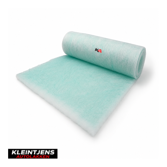 Paintstop Filter Wit/Groen 0,5 x 20 m – Verfafvangfilter voor Spuitcabines en Spuitnevel