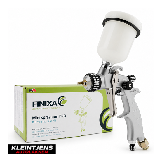 Finixa SPG100 Mini Spuitpistool 0.8 mm – Spotrepair en Detailspuitwerk