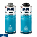 Roberlo HIDROTEX Grijs 1 kg – Watergedragen Steenslagbescherming en Overschilderbare Kit