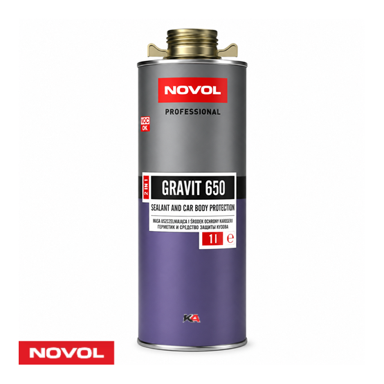 NOVOL GRAVIT 650 Beige – 2-in-1 Kit en Carrosseriebescherming voor Autoherstel