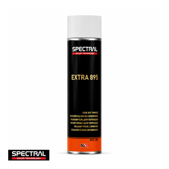 Spectral EXTRA 895 Fade-Out Thinner Spray 500 ml – Overgangsverdunner voor Blanke Lak & Acryllakken