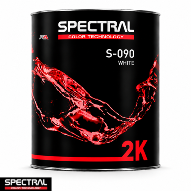 SPECTRAL 2K Mengkleur S-090 White – 3,5 L 2K Acrylaat Mengkleur