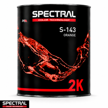 SPECTRAL 2K Mengkleur S-143 Orange – 3,5 L 2K Acrylaat Mengkleur