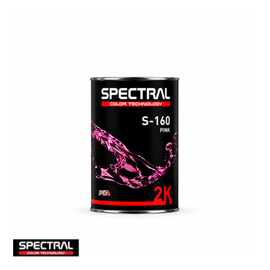 SPECTRAL 2K Mengkleur S-160 Pink – 800 ml 2K Acrylaat Mengkleur