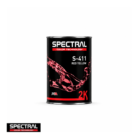 SPECTRAL 2K Mengkleur S-410 Yellow Oxide – 3,5 L 2K Acrylaat Mengkleur