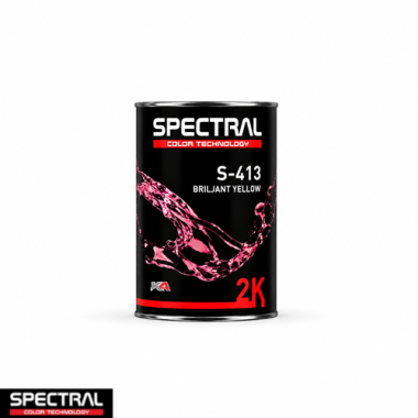 SPECTRAL 2K Mengkleur S-413 Brilliant Yellow – 800 ml 2K Acrylaat Mengkleur