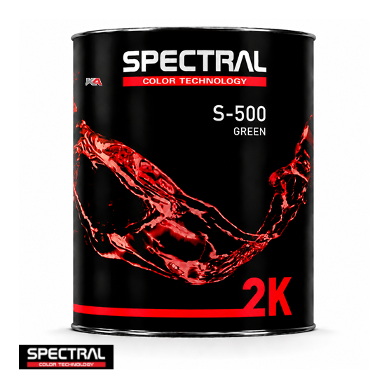 SPECTRAL 2K Mengkleur S-500 Green – 3,5 L 2K Acrylaat Mengkleur