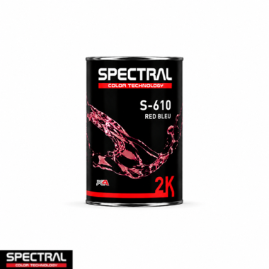 SPECTRAL 2K Mengkleur S-610 Red Blue – 800 ml 2K Acrylaat Mengkleur