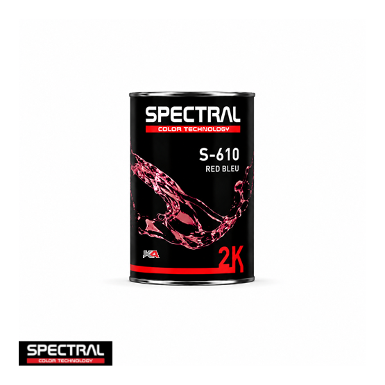 SPECTRAL 2K Mengkleur S-610 Red Blue – 800 ml 2K Acrylaat Mengkleur
