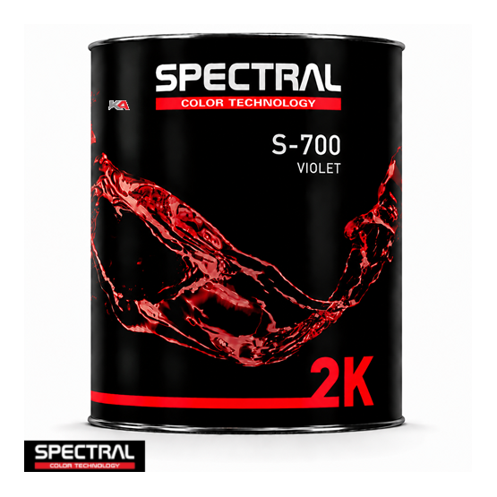 SPECTRAL 2K Mengkleur S-700 Violet – 3,5 L 2K Acrylaat Mengkleur