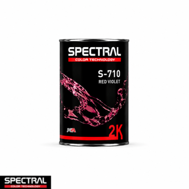 SPECTRAL 2K Mengkleur S-710 Red Violet – 800 ml 2K Acrylaat Mengkleur