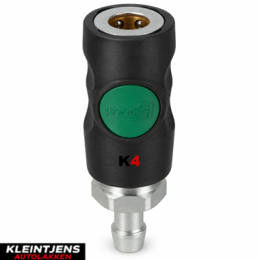 Prevost High Flow Snelkoppeling voor 8mm Slang – Professionele Persluchtkoppeling voor Hoog Debiet