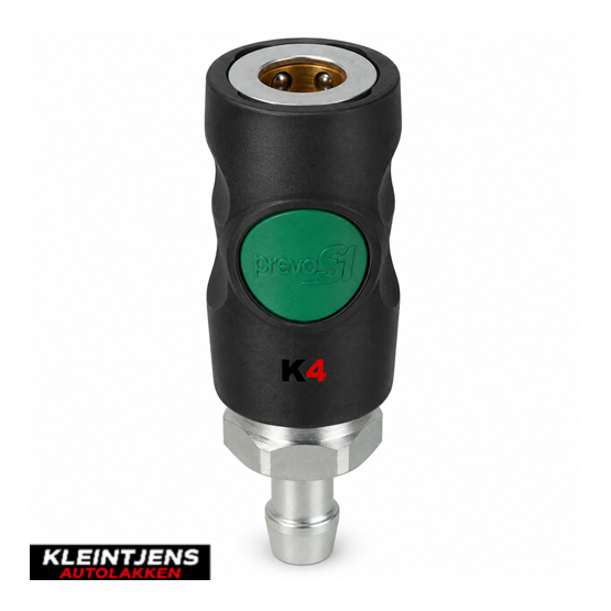 Prevost High Flow Snelkoppeling voor 10mm Slang – Professionele Persluchtkoppeling voor Hoog Debiet