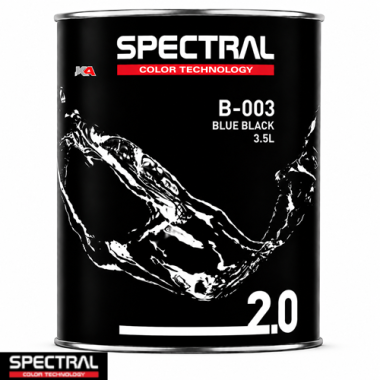 Spectral BASE 2.0 B-003 Black – 3,5 L Solventgedragen Basislak Mengkleur